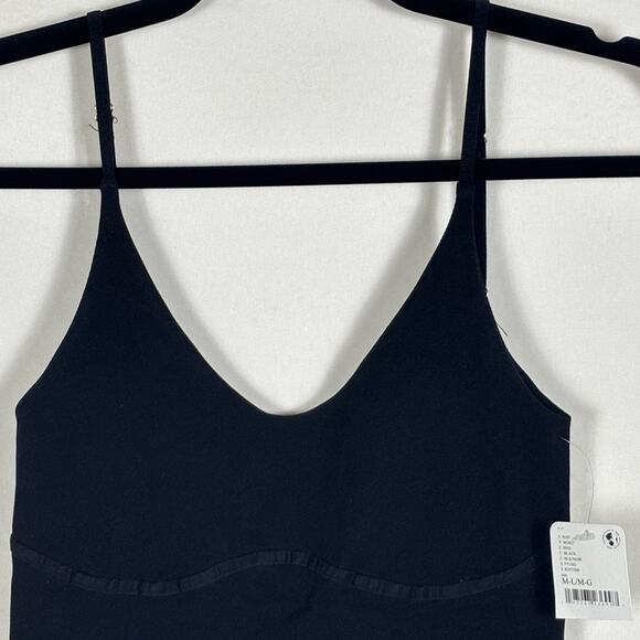 NWT Free People Black Meg High Platform Bodycon Dress- M/L - Picture 5 of 11